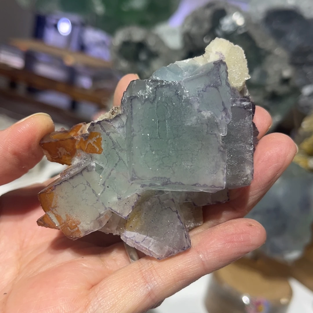 石材磷锰水晶萤石方解石辉锑