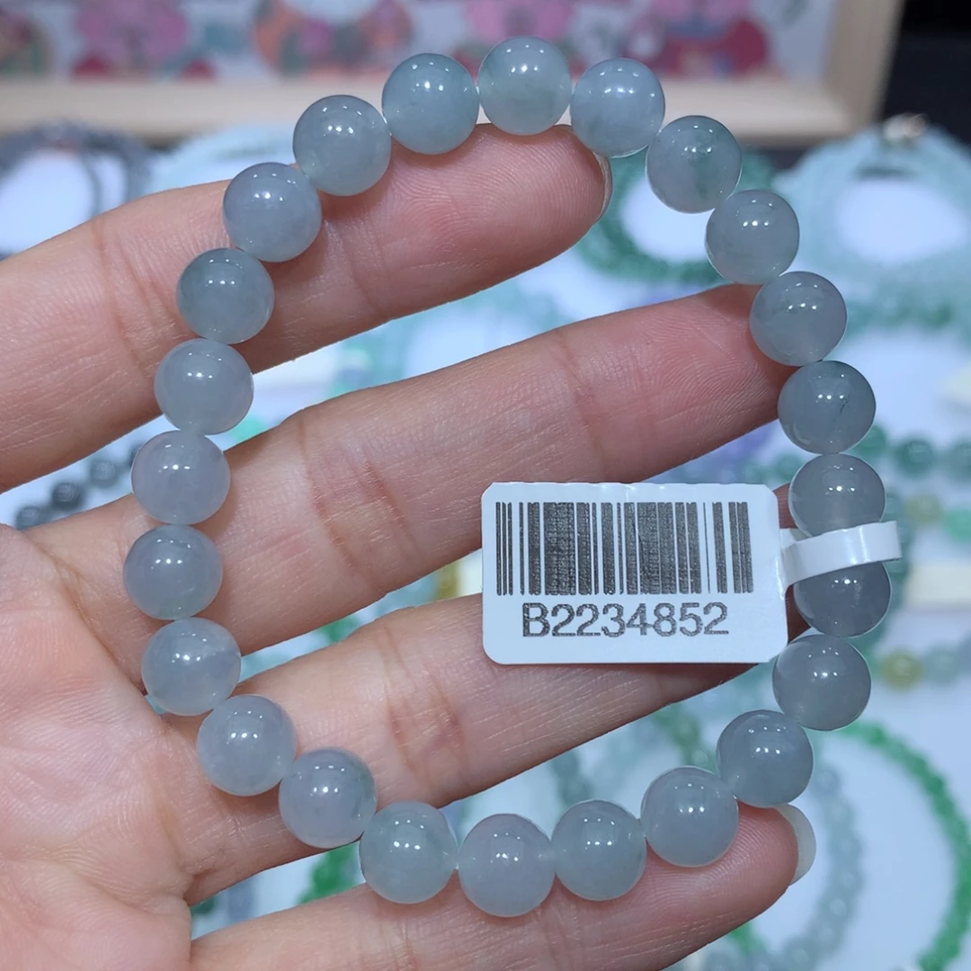 翡翠未镶嵌手链天然