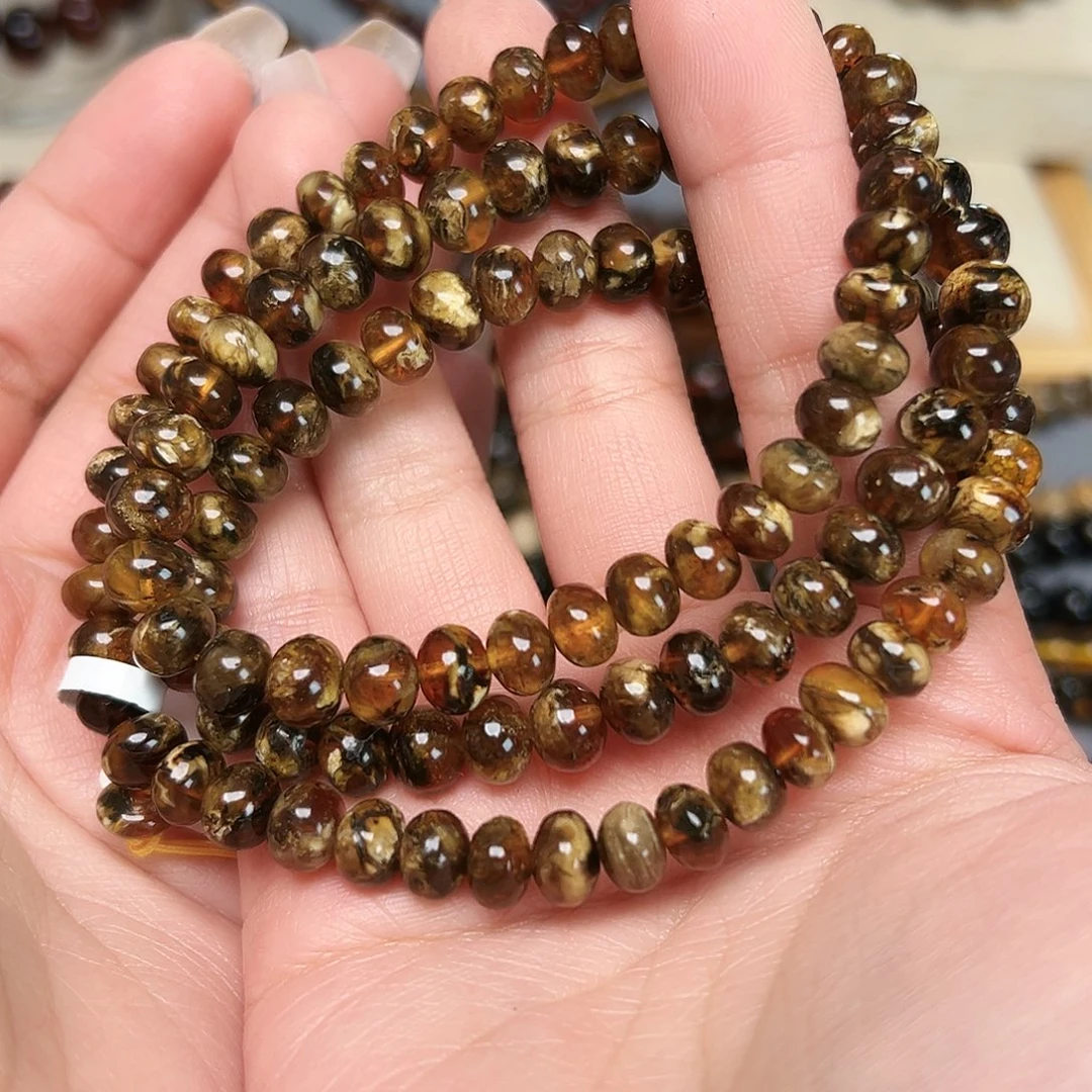 琥珀未镶嵌裸石抚顺琥珀七20477