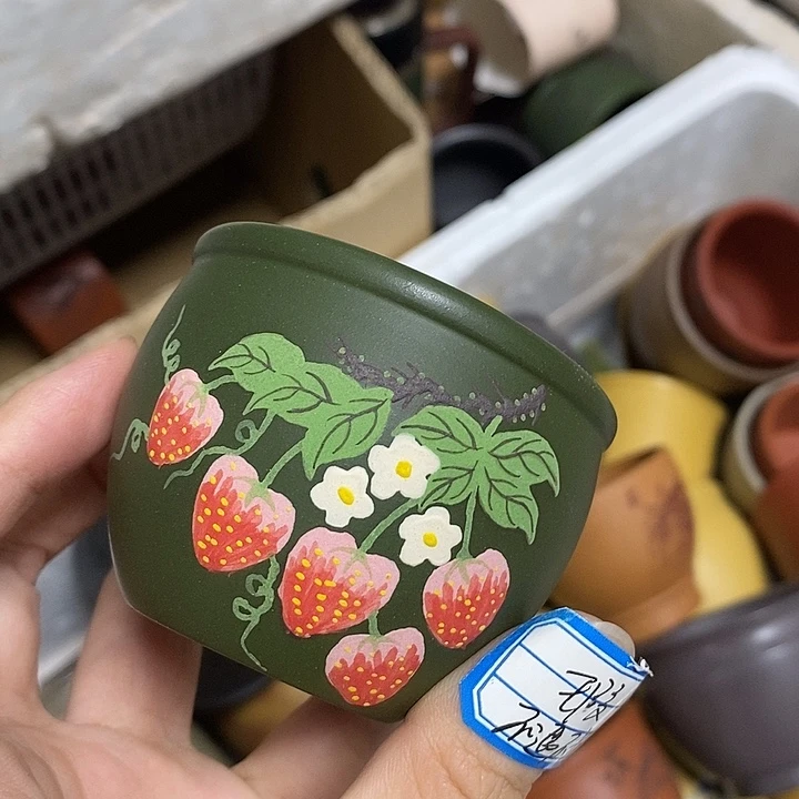 茶杯紫砂瑕疵不退不换