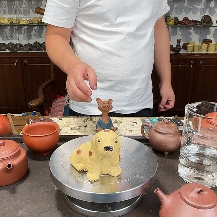 茶壶紫砂旺财段泥
