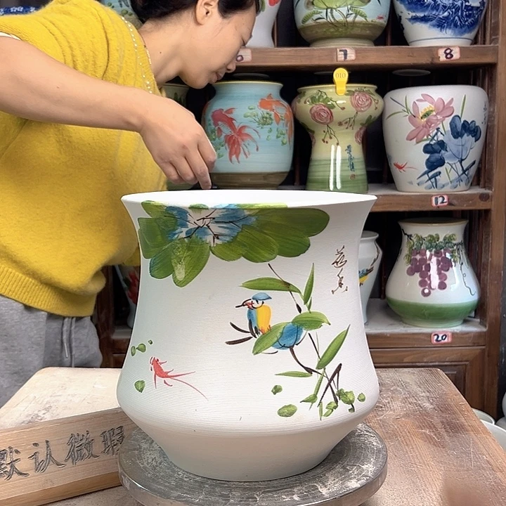 陶小蛮腰鸟 新款新款陶瓷陶瓷大