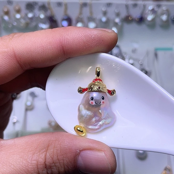 淡水珍珠颈饰未镶嵌03