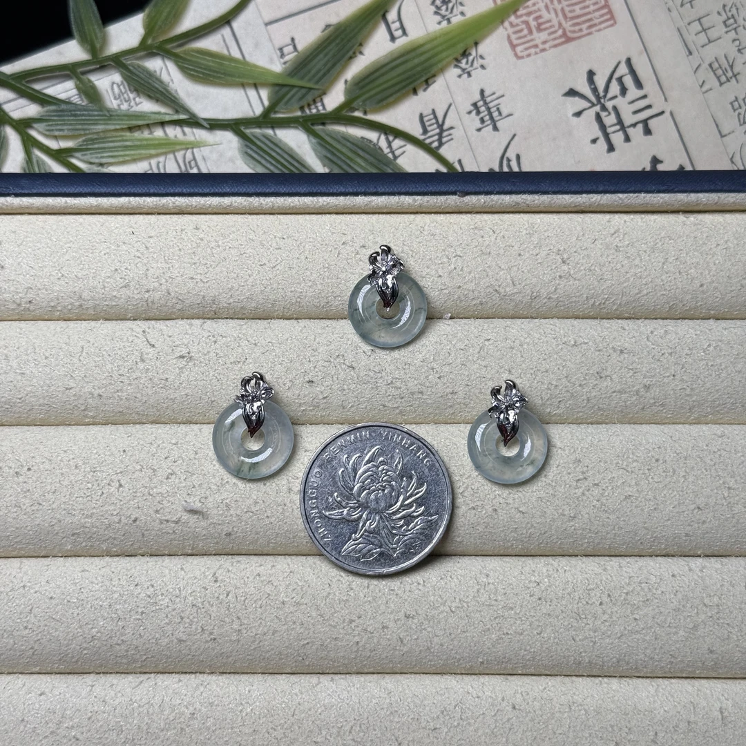 思懿珠宝 18K翡翠吊坠-2980-1-ZGM-多样性发一