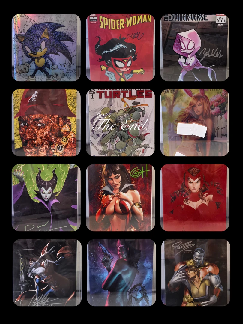 美漫封面精美黄砖盲盒（同意代拆）限量