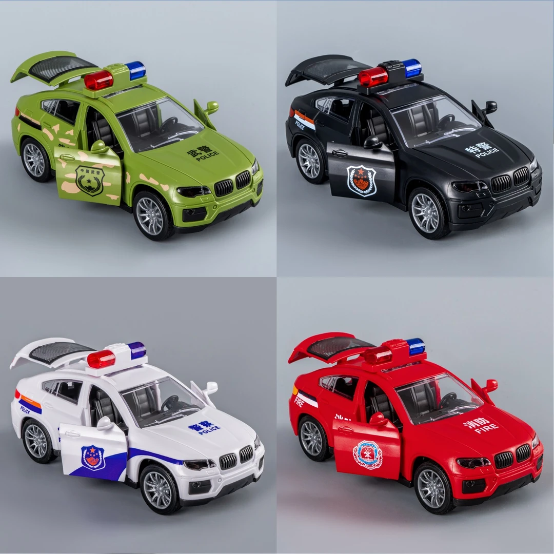 儿童玩具警车可开门惯性行驶跑车玩具3小男孩6警车玩具2025年新款