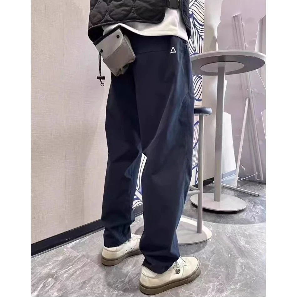 25新款机能小三角白标宽松锥形休闲裤美式工装长裤男女同款休闲裤