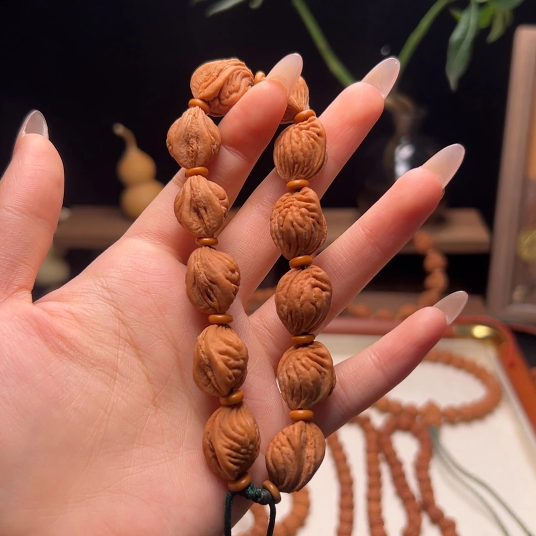 木质类陕西龙纹桃核1.5