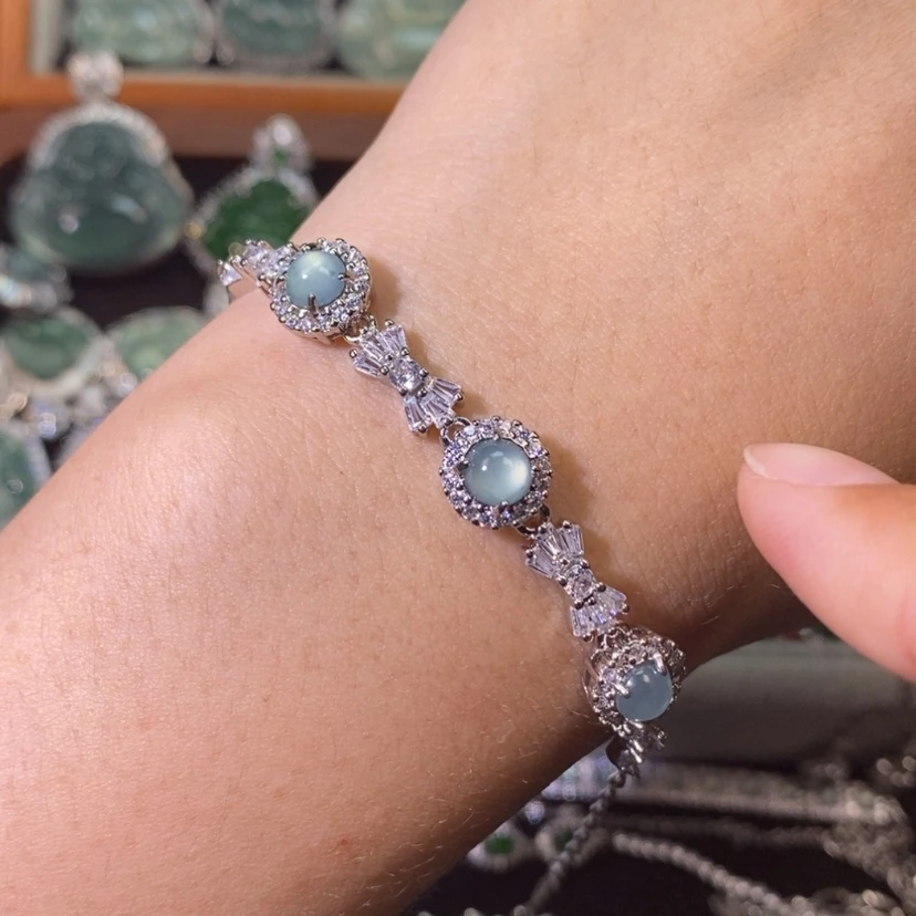 【闪购商品】翡翠未镶嵌颈饰天然