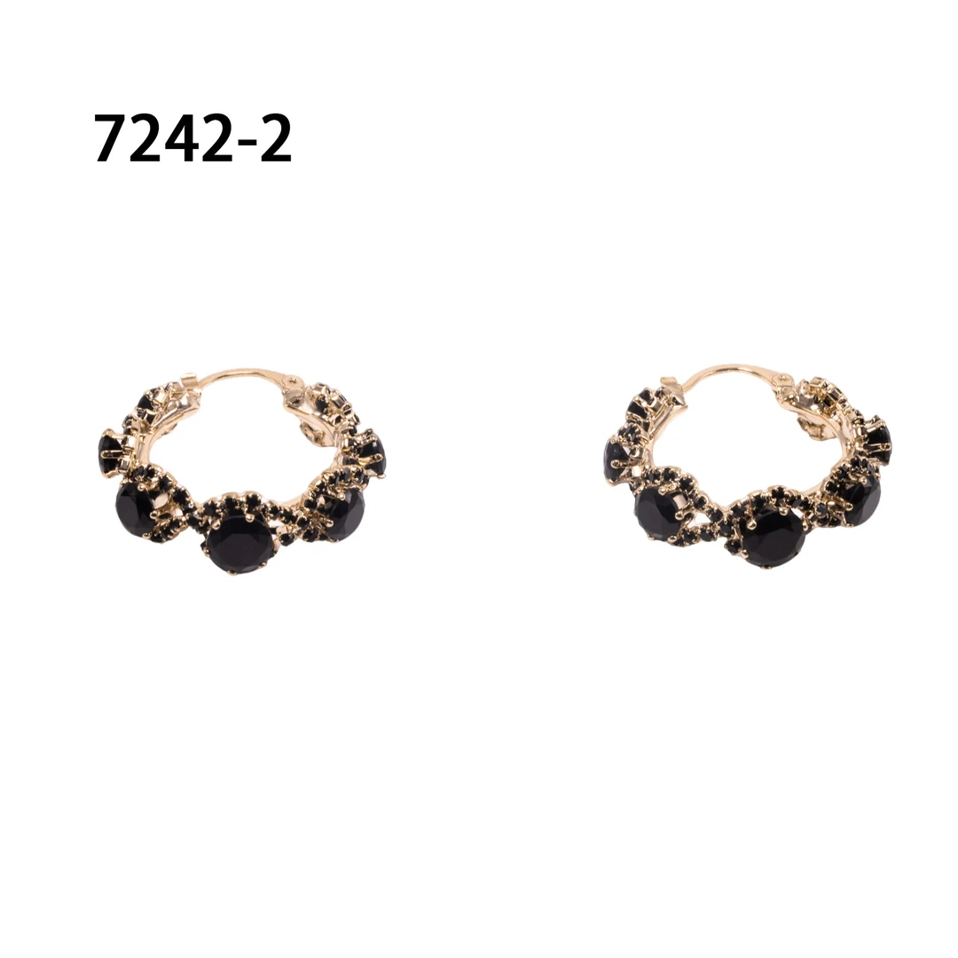 铜合金耳饰 时尚气质轻奢耳环新款小众设计高级感耳饰～7242-2