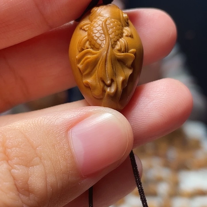 吊坠橄榄核橄榄球