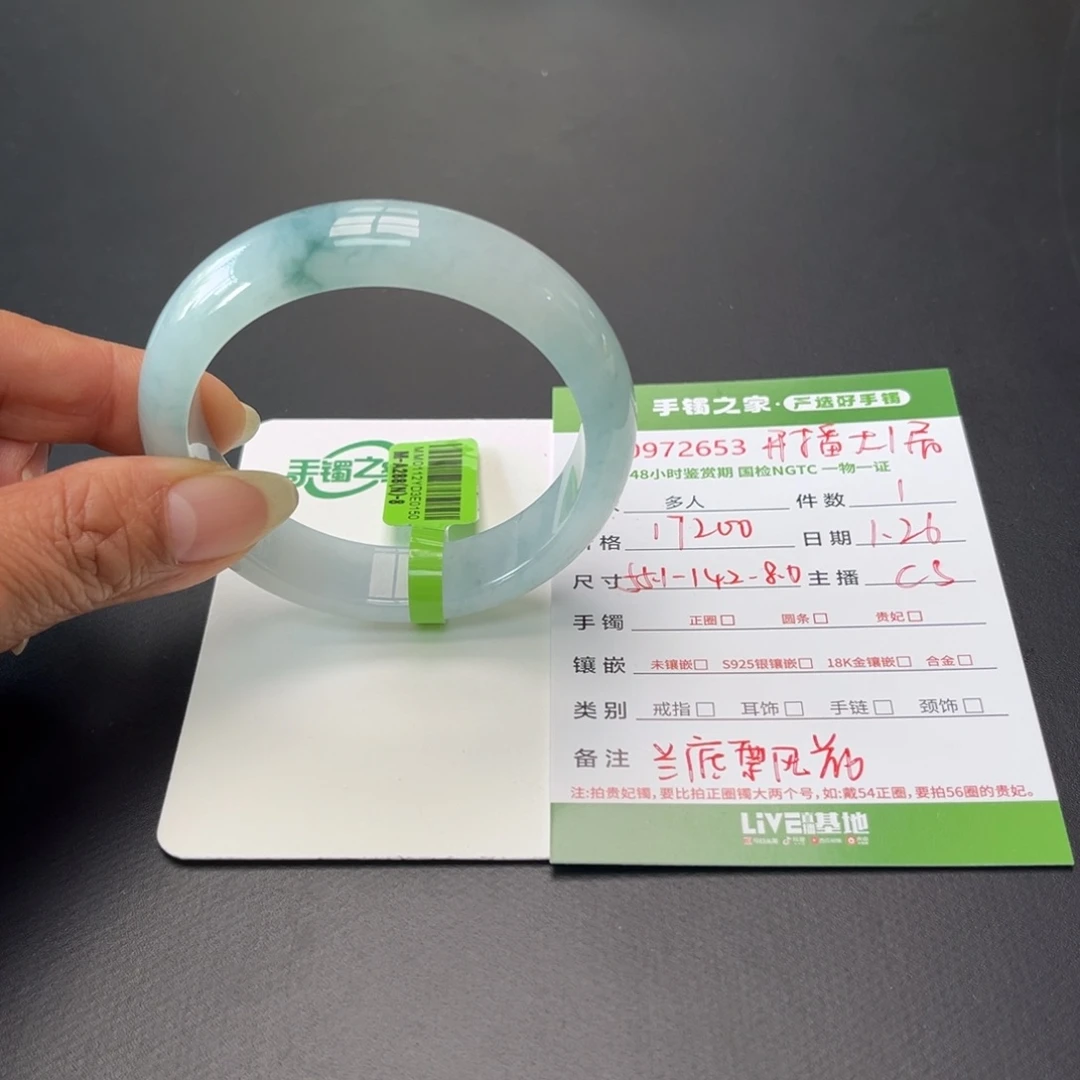 翡翠手镯未镶嵌多人