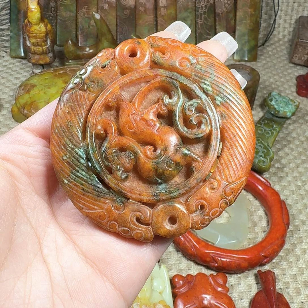 白玉菩提吊坠挂件