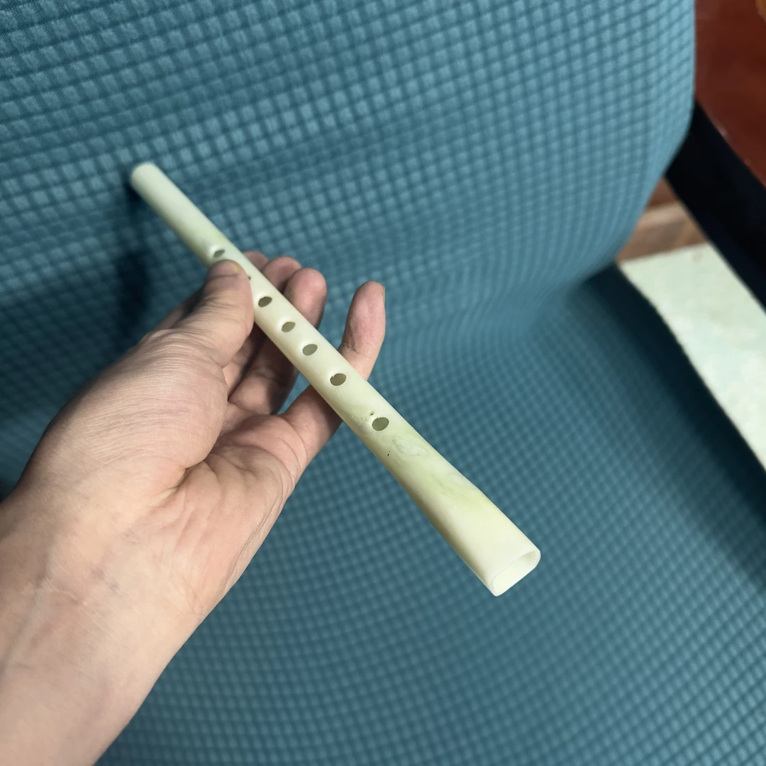天然蓝田玉贾湖骨笛笛子横笛