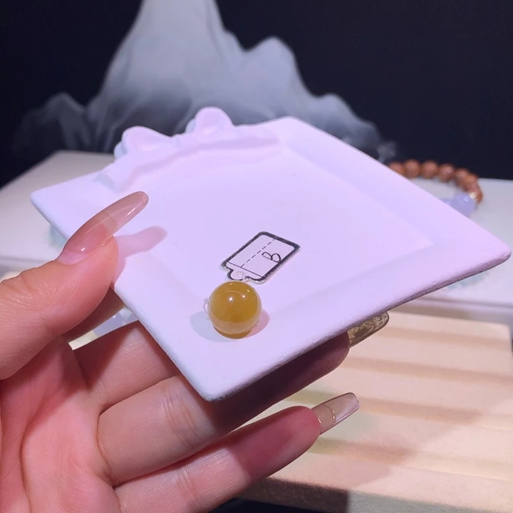 翡翠散珠翡翠橘红12➕