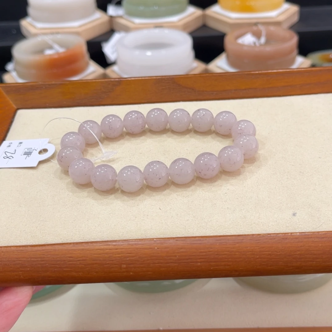 未镶嵌手镯石英质玉