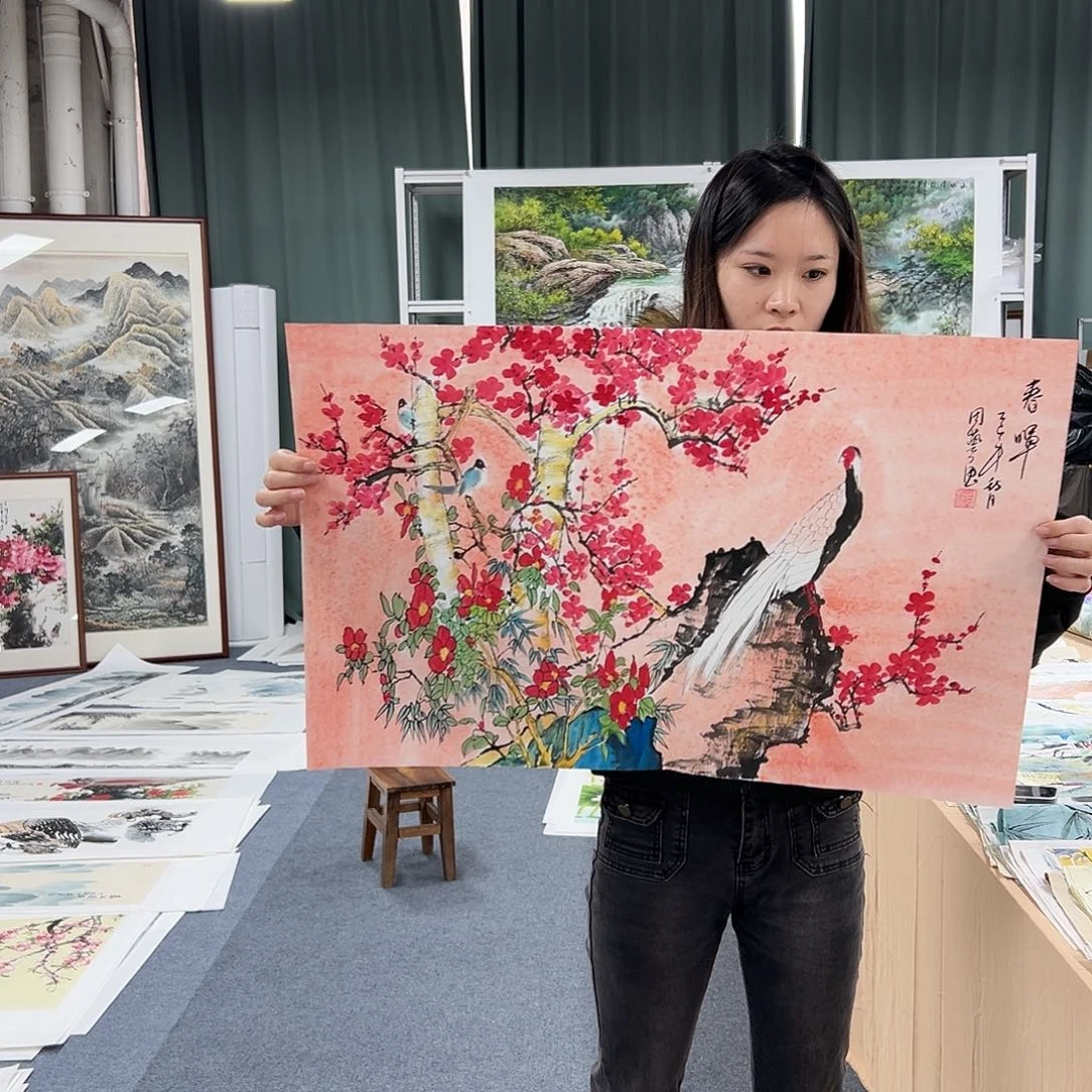 国画精品手绘作品