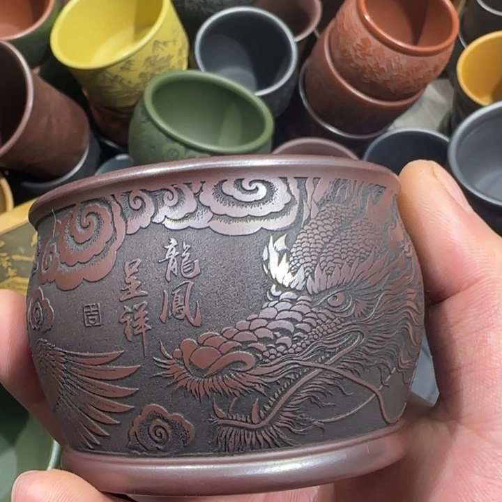 茶杯紫砂全手工制作工艺