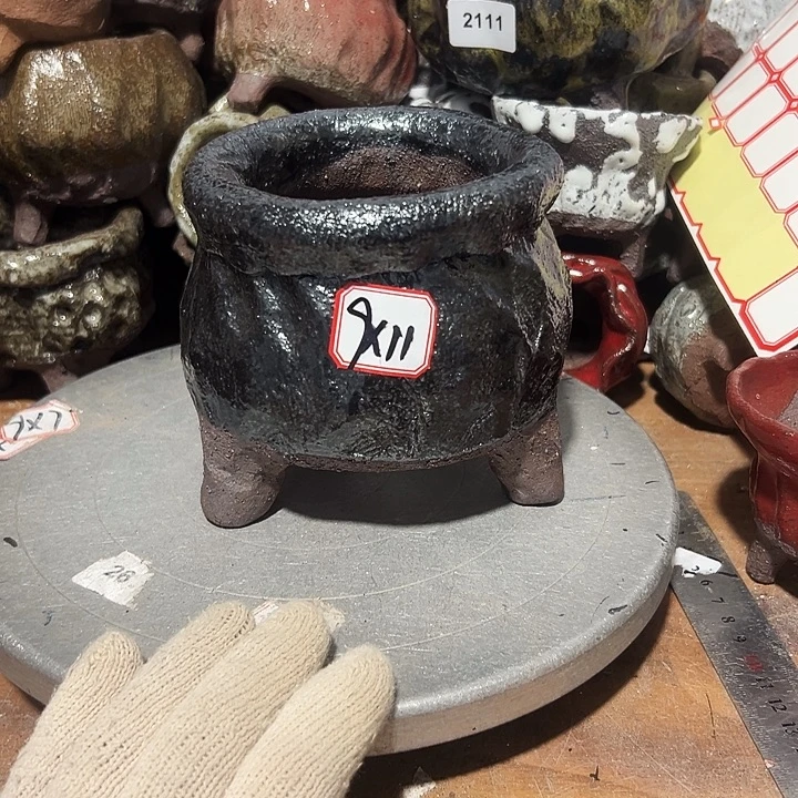 粗陶花盆制作就这样的