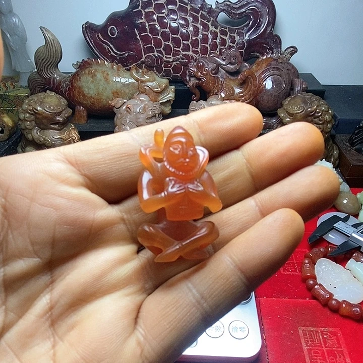 玛瑙/玉髓挂件未镶嵌