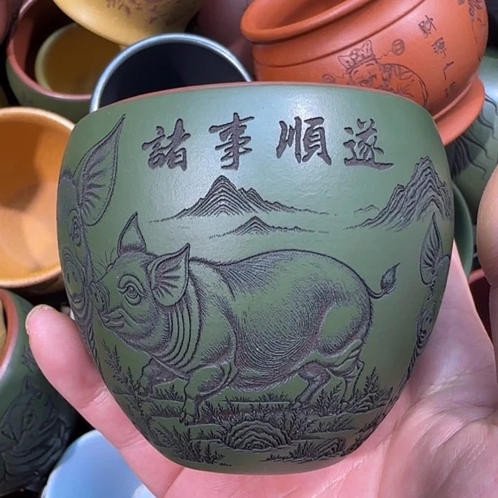 茶杯紫砂全手工制作工艺