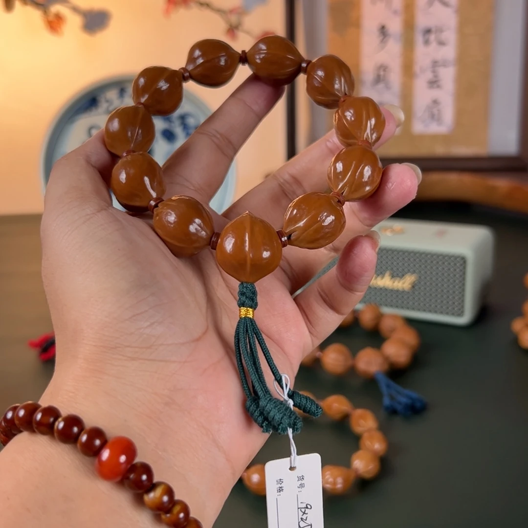 橄榄核手串19×25鲨鱼背