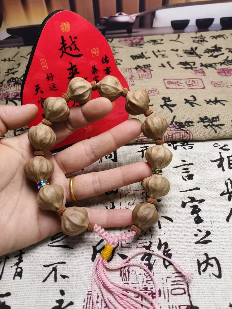 橄榄核铁四花手串 1.9+