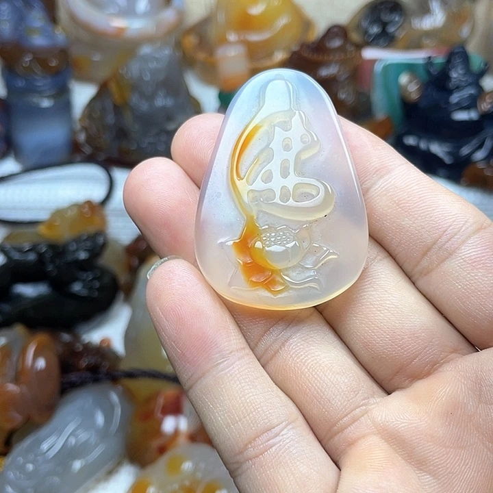 玛瑙/玉髓饰品未镶嵌