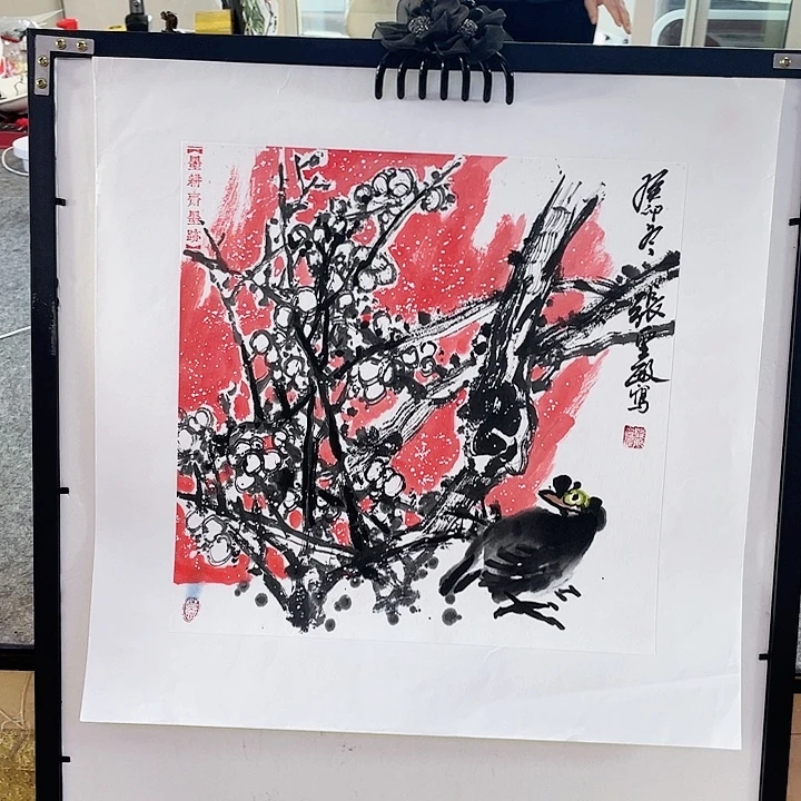 国画张圣敏先生纯手绘作品