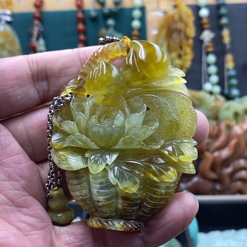 【闪购商品】未镶嵌岫玉吊坠