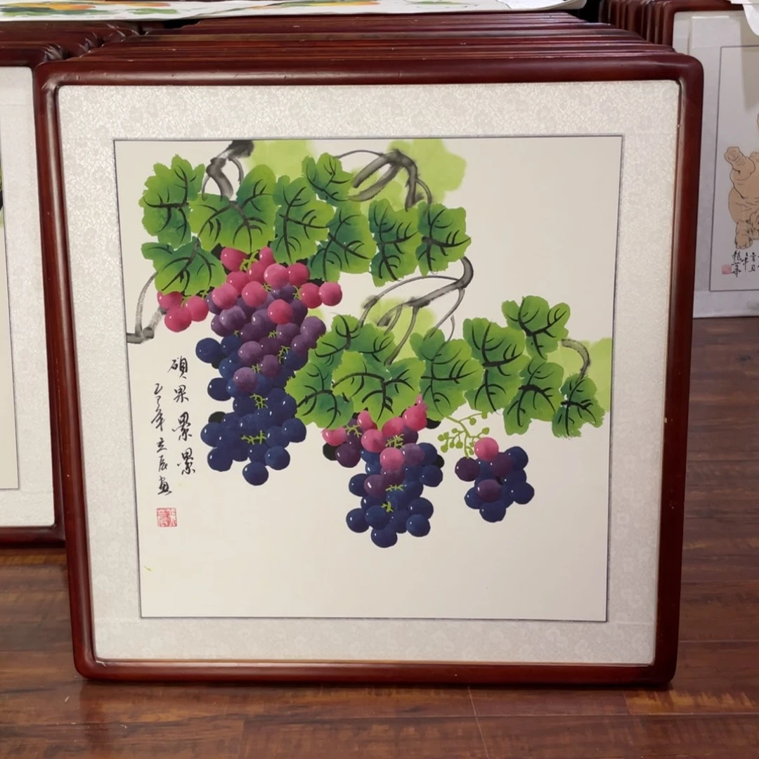 国画带框尺寸63*63厘米