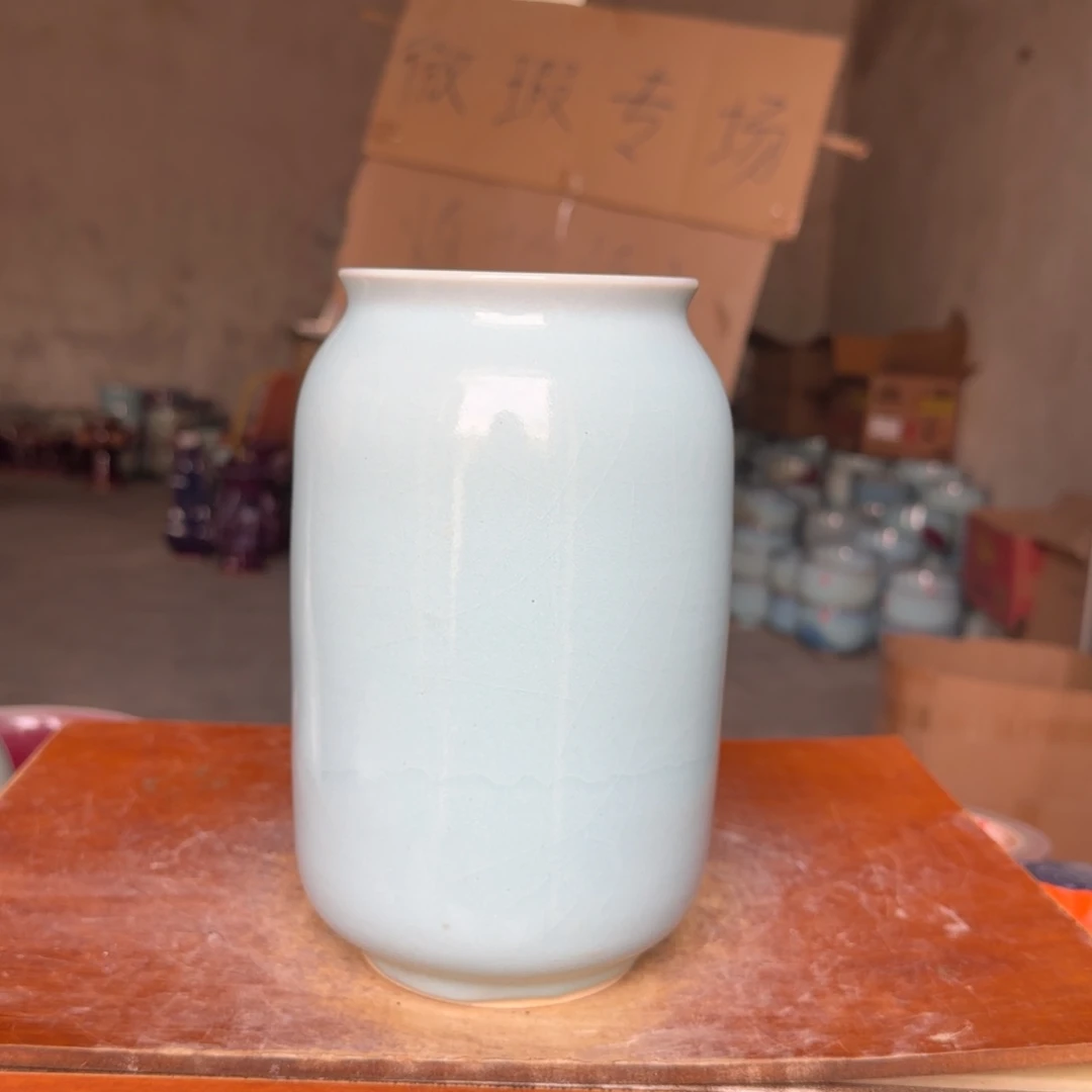 陶摆件郑家钧窑摆件微瑕