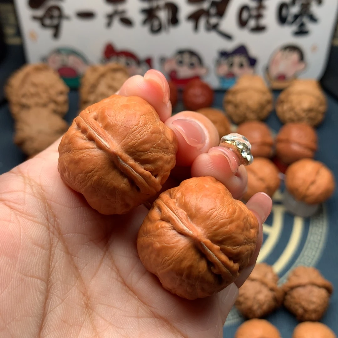 文玩核桃把件小****迷核桃