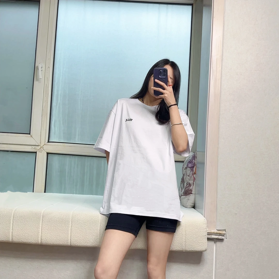【阿海家】y纯棉重磅基础款短袖 微瑕 男女同款