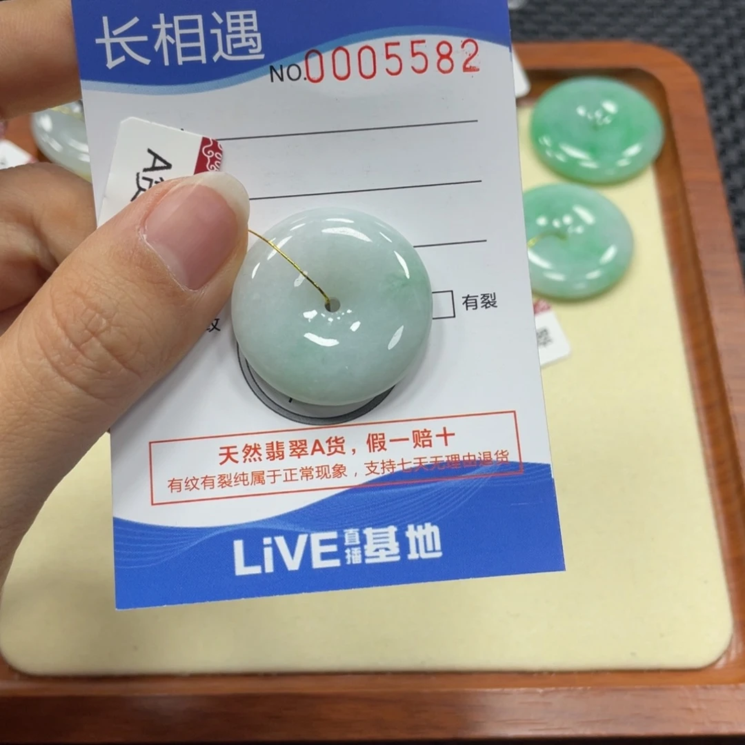 翡翠颈饰未镶嵌翡翠吊坠x 5582