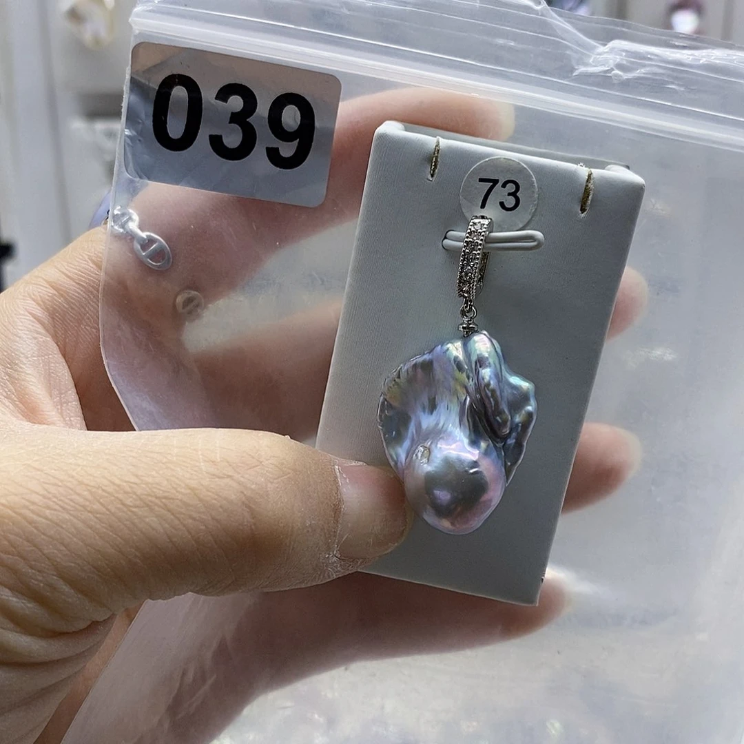 颈饰合金淡水珍珠