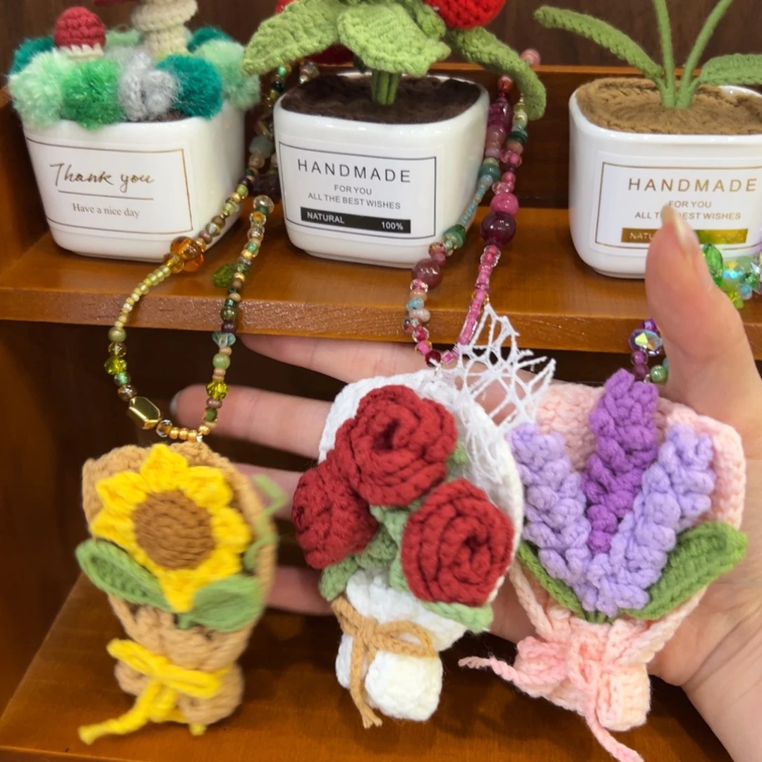 布艺钩织刺绣手工包包玩偶居家用品