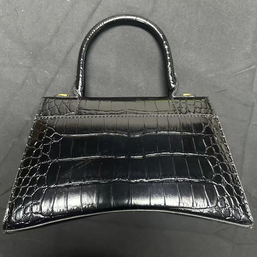 2025新款真皮女包T型黑色