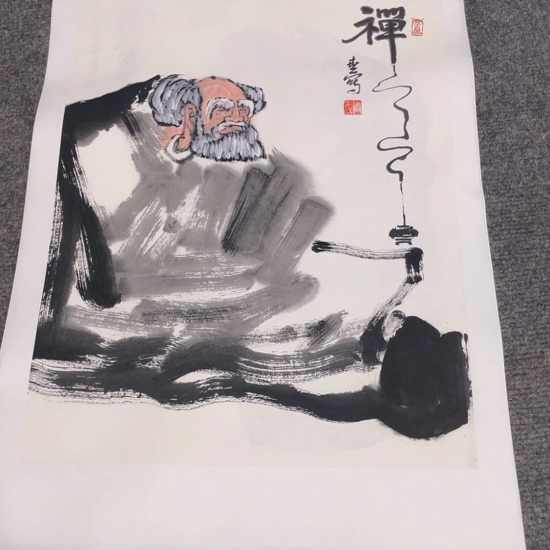 国画1.4平尺纯手绘国画作品