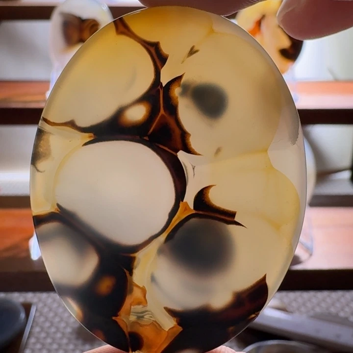 玛瑙/玉髓合金颈饰