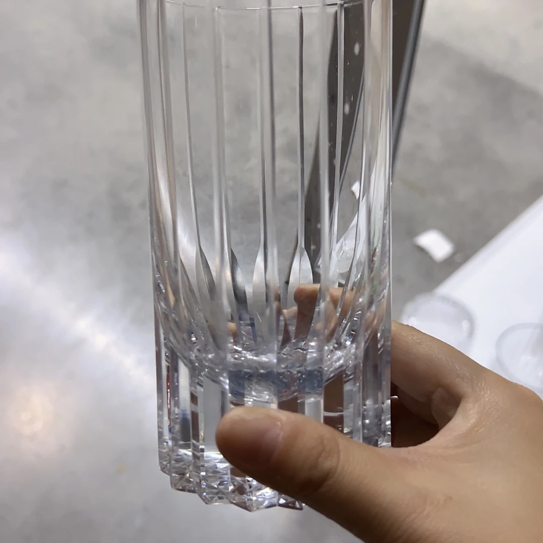 煮***子平底款水晶玻璃微瑕一个
