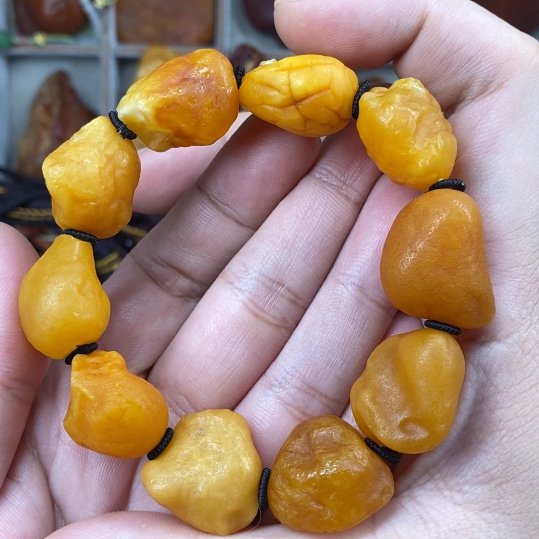 琥珀未镶嵌珠宝奇石