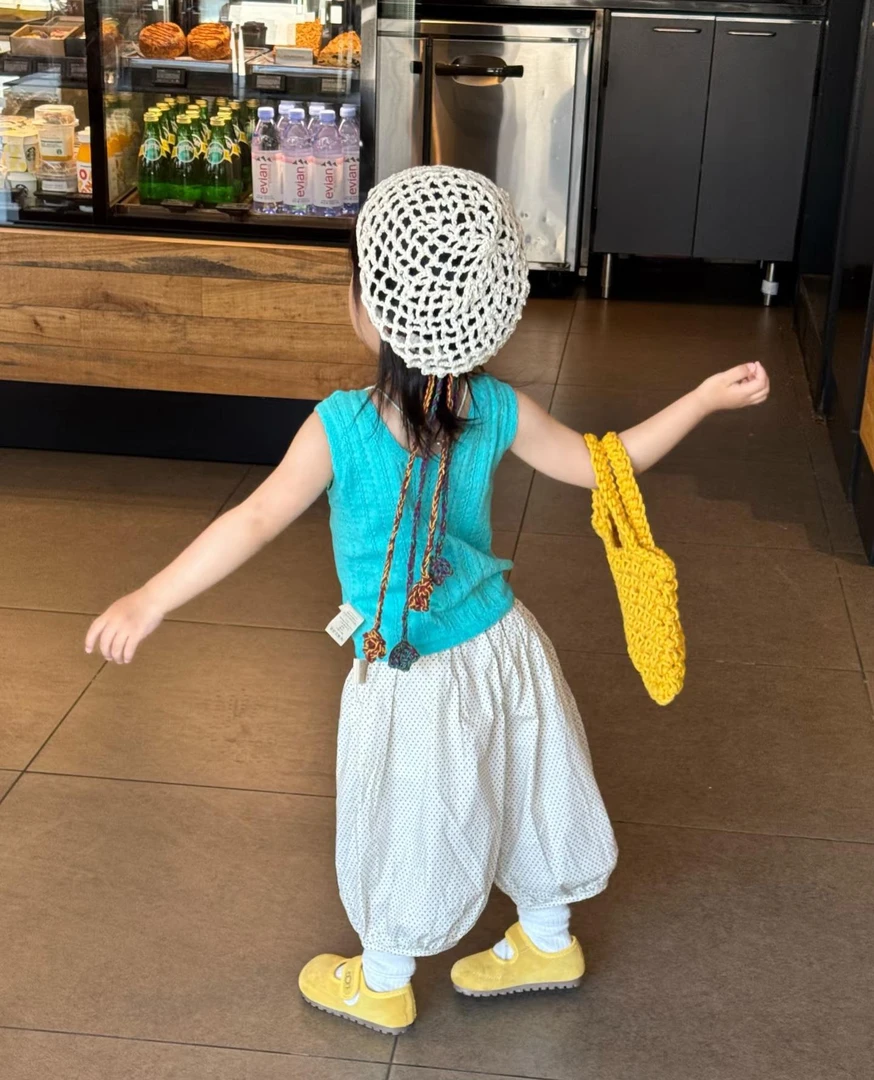 婴梦儿马甲-松鼠（深米色）