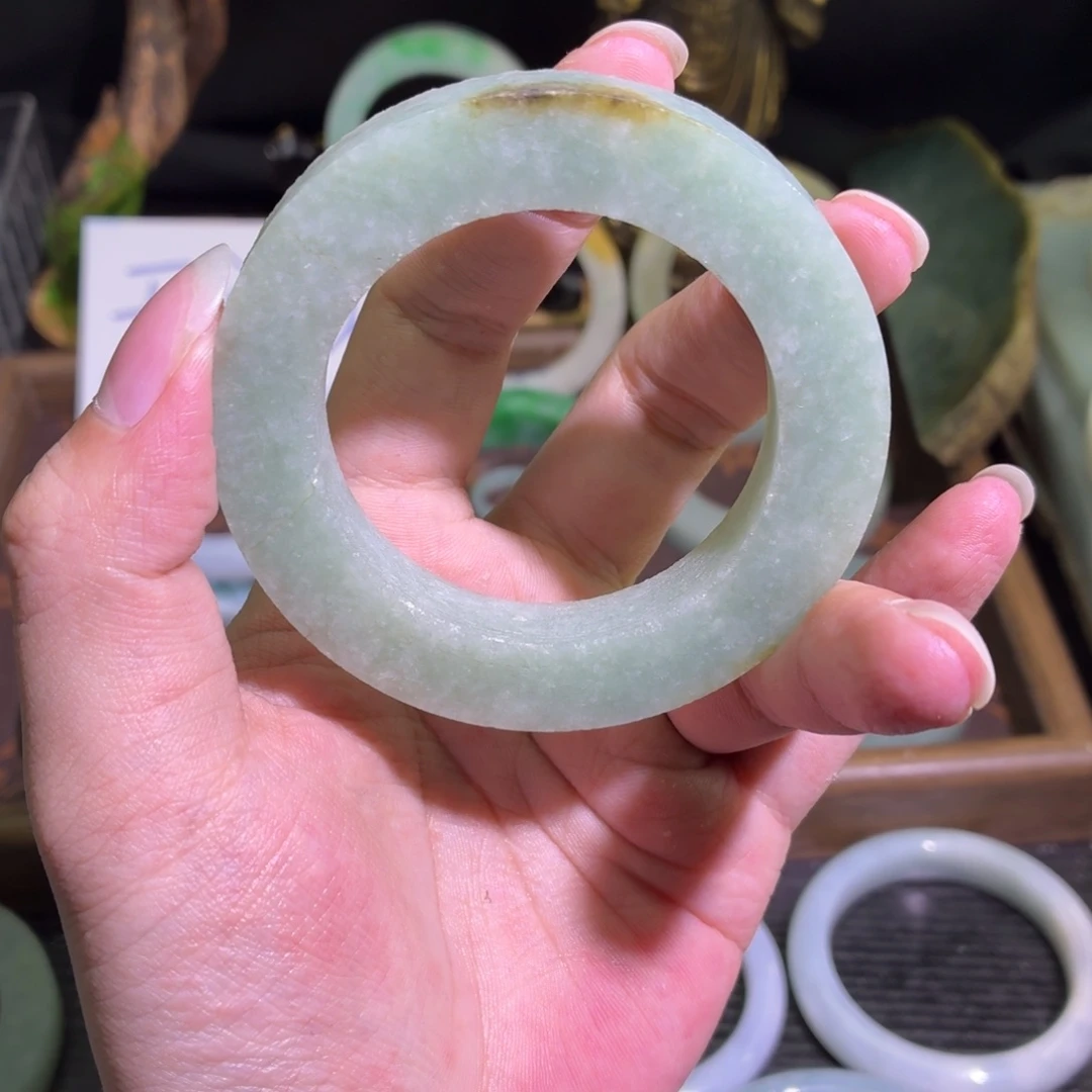 定制翡翠未镶嵌缅甸翡翠A货手镯毛胚定制