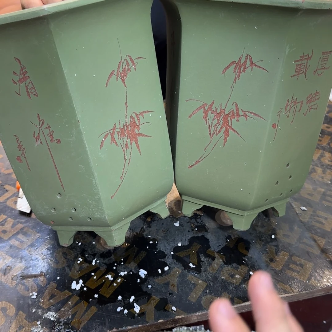 紫砂花盆口径20.22口径