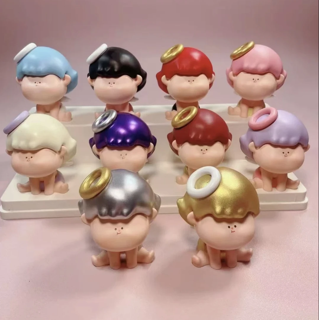 新品手感漆天使手工饰品创意摆件