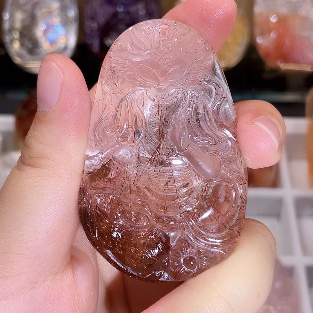 未镶嵌颈饰水晶红铜发