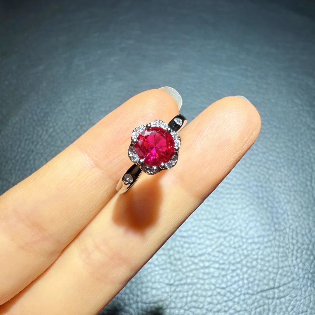 矿区高定-典藏轻奢-红宝石-戒指-L253