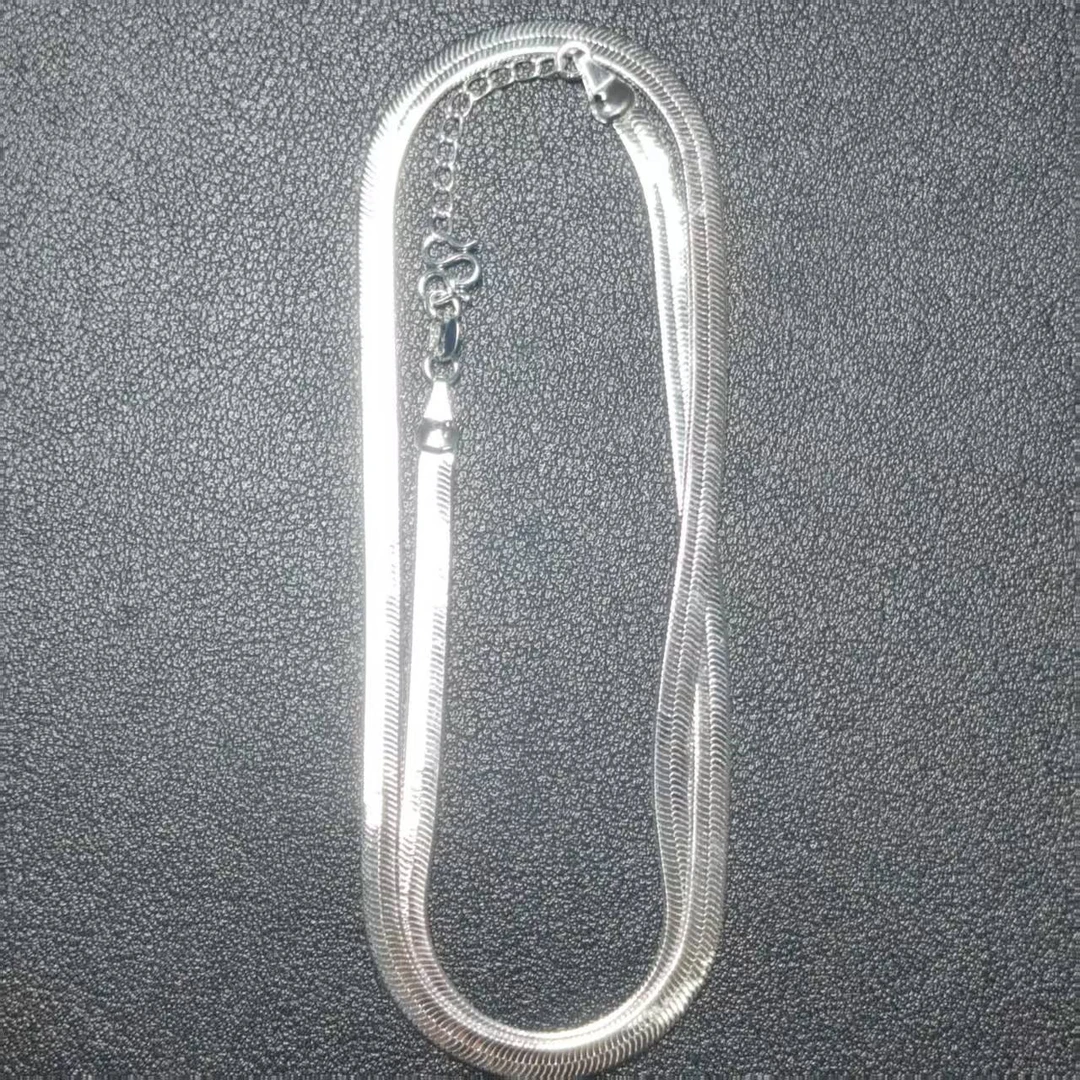 纯箔轻奢时尚蛇骨项链s102014