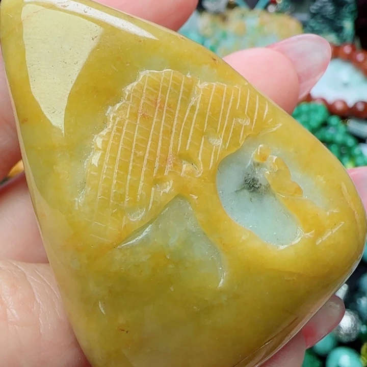 颈饰未镶嵌翡翠天然A货31
